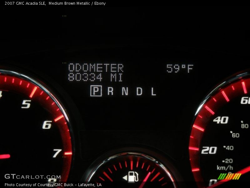 Medium Brown Metallic / Ebony 2007 GMC Acadia SLE