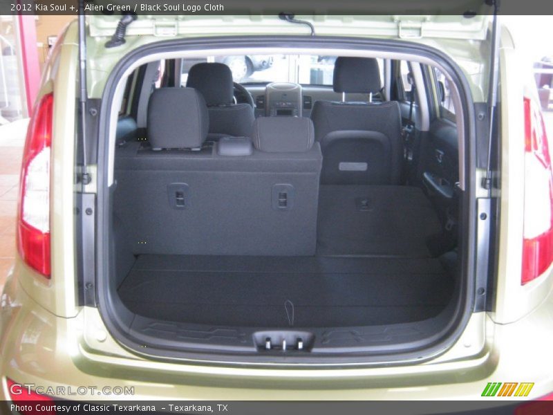 Alien Green / Black Soul Logo Cloth 2012 Kia Soul +