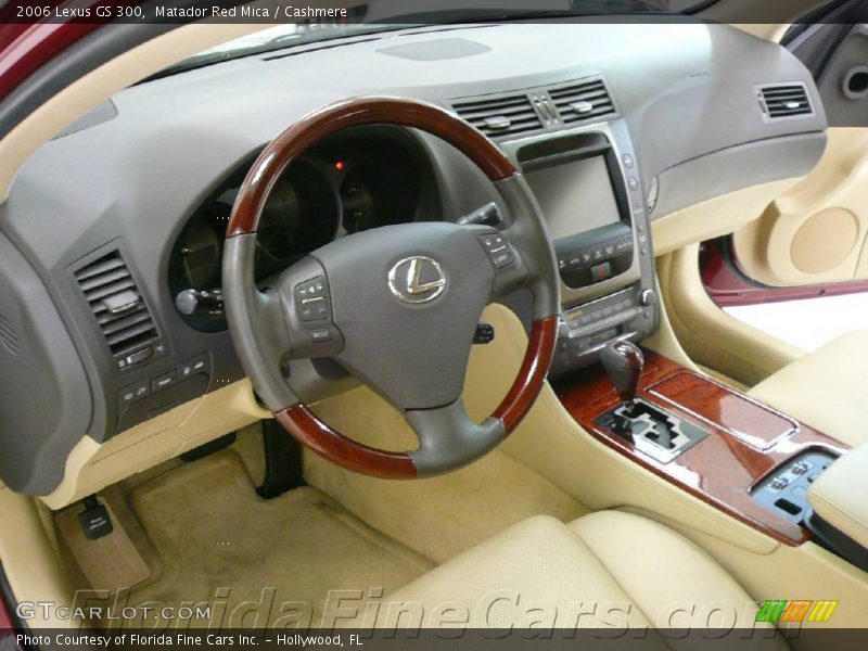 Matador Red Mica / Cashmere 2006 Lexus GS 300