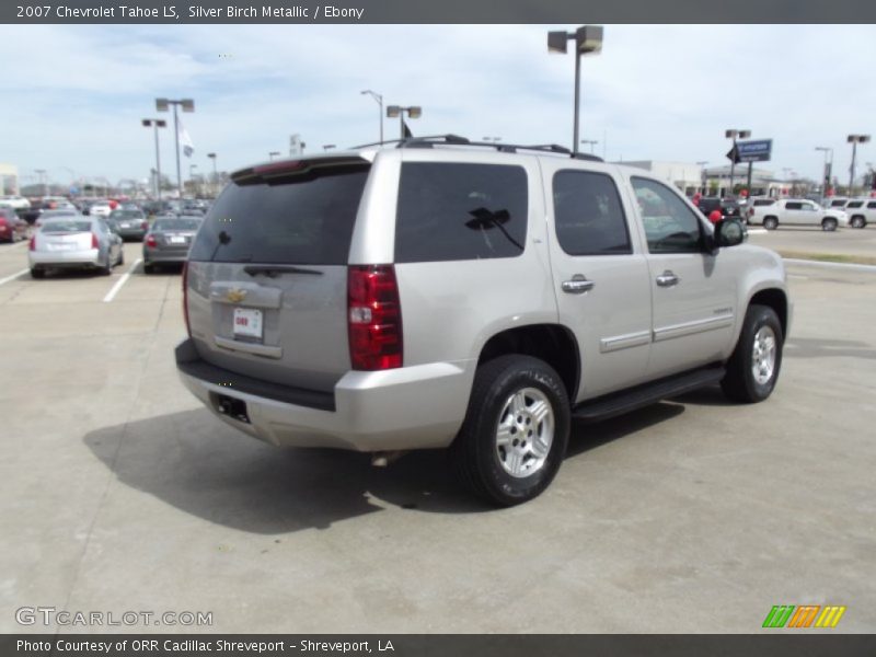 Silver Birch Metallic / Ebony 2007 Chevrolet Tahoe LS