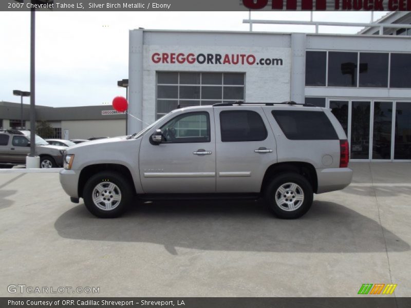 Silver Birch Metallic / Ebony 2007 Chevrolet Tahoe LS