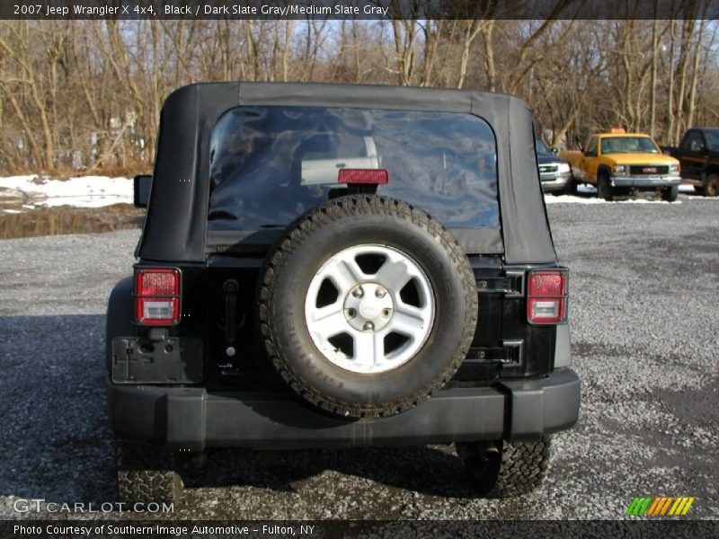 Black / Dark Slate Gray/Medium Slate Gray 2007 Jeep Wrangler X 4x4