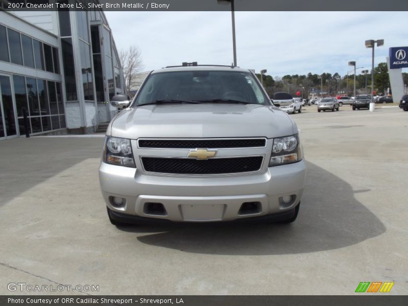 Silver Birch Metallic / Ebony 2007 Chevrolet Tahoe LS
