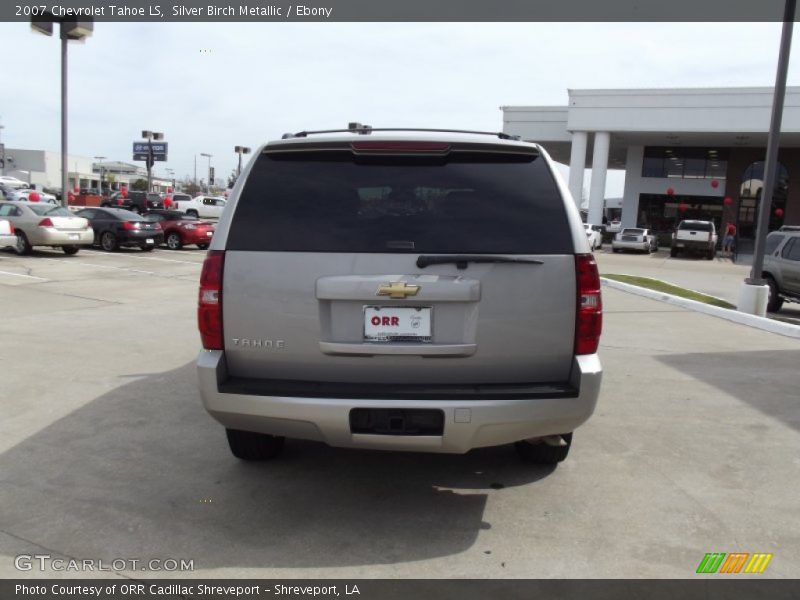 Silver Birch Metallic / Ebony 2007 Chevrolet Tahoe LS
