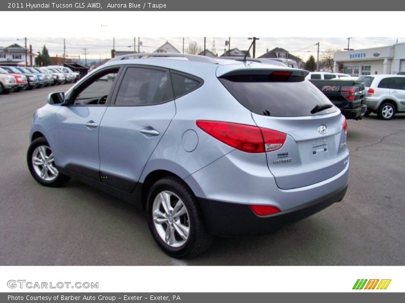  2011 Tucson GLS AWD Aurora Blue