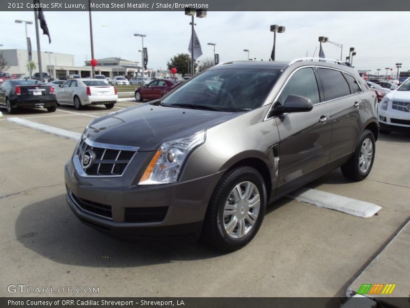 Mocha Steel Metallic / Shale/Brownstone 2012 Cadillac SRX Luxury