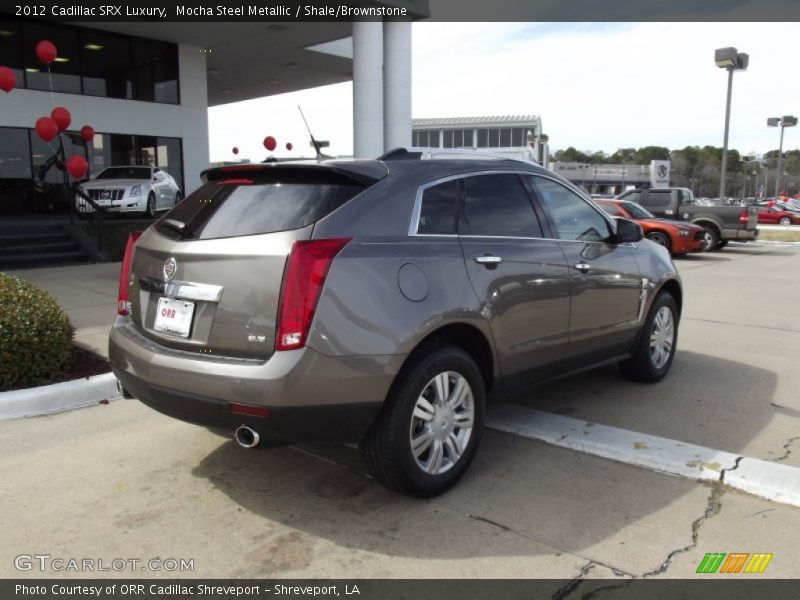 Mocha Steel Metallic / Shale/Brownstone 2012 Cadillac SRX Luxury