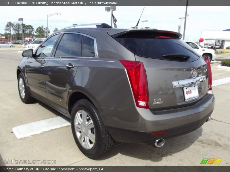 Mocha Steel Metallic / Shale/Brownstone 2012 Cadillac SRX Luxury