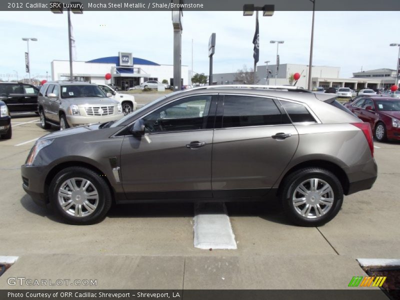 Mocha Steel Metallic / Shale/Brownstone 2012 Cadillac SRX Luxury