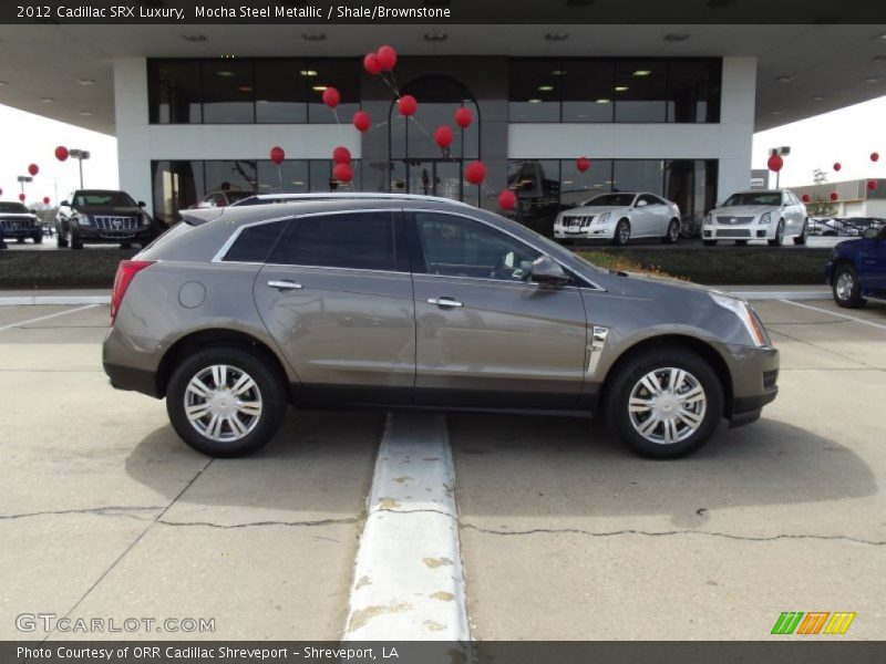 Mocha Steel Metallic / Shale/Brownstone 2012 Cadillac SRX Luxury
