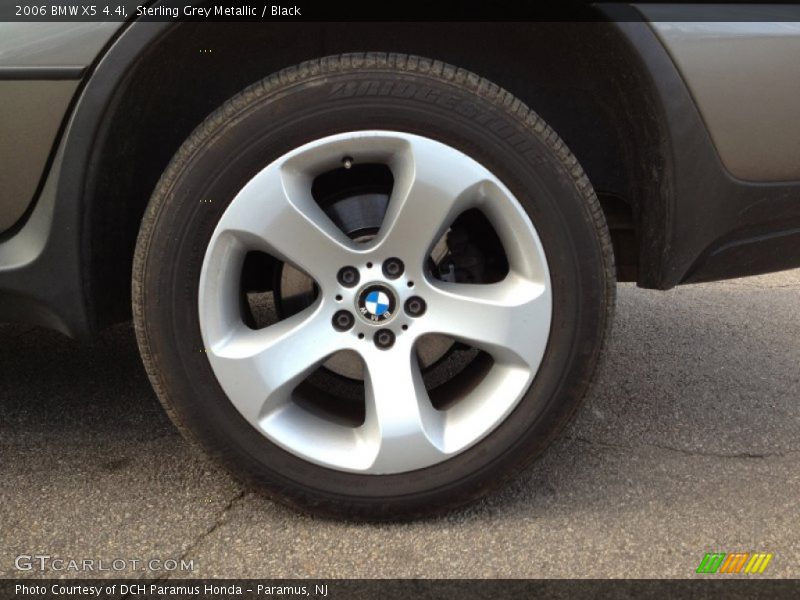 Sterling Grey Metallic / Black 2006 BMW X5 4.4i