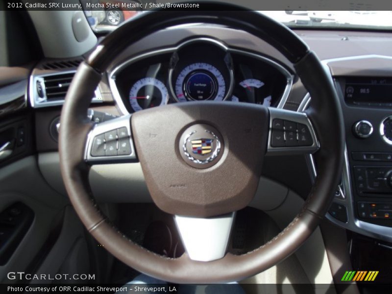 Mocha Steel Metallic / Shale/Brownstone 2012 Cadillac SRX Luxury