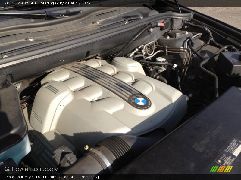 Sterling Grey Metallic / Black 2006 BMW X5 4.4i