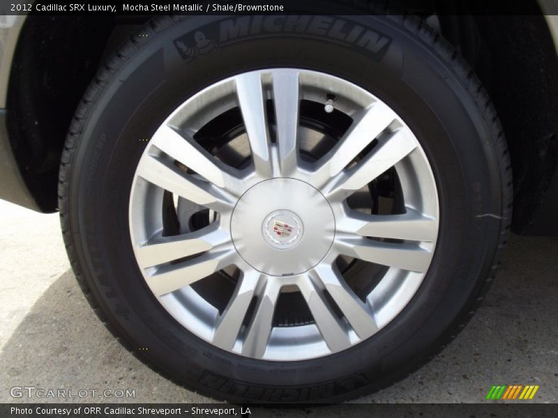 Mocha Steel Metallic / Shale/Brownstone 2012 Cadillac SRX Luxury