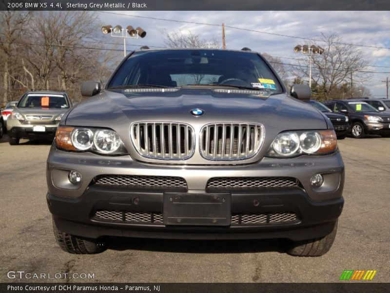Sterling Grey Metallic / Black 2006 BMW X5 4.4i