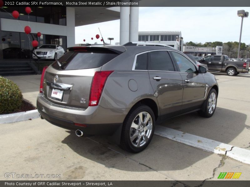 Mocha Steel Metallic / Shale/Brownstone 2012 Cadillac SRX Performance
