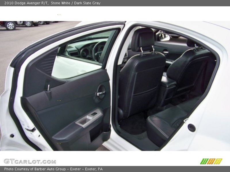 Stone White / Dark Slate Gray 2010 Dodge Avenger R/T