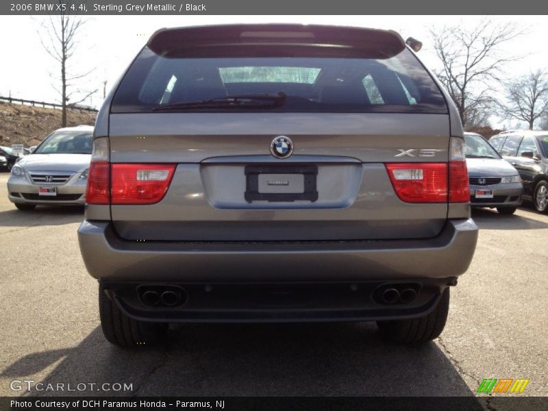 Sterling Grey Metallic / Black 2006 BMW X5 4.4i