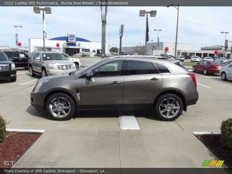 Mocha Steel Metallic / Shale/Brownstone 2012 Cadillac SRX Performance