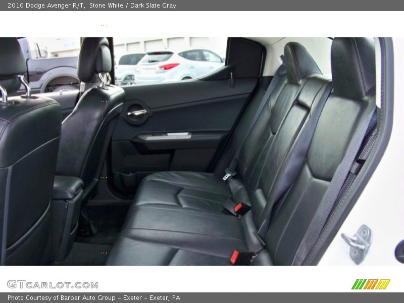 Stone White / Dark Slate Gray 2010 Dodge Avenger R/T