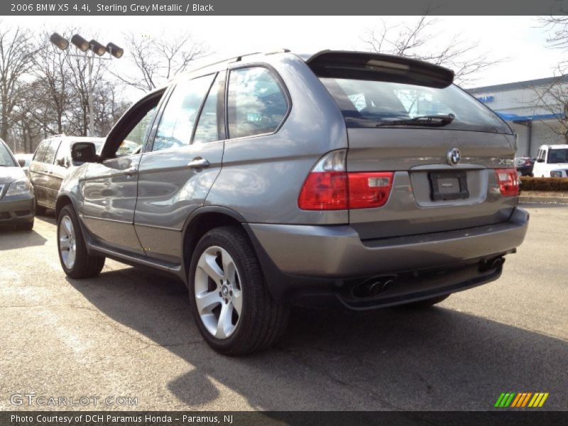 Sterling Grey Metallic / Black 2006 BMW X5 4.4i