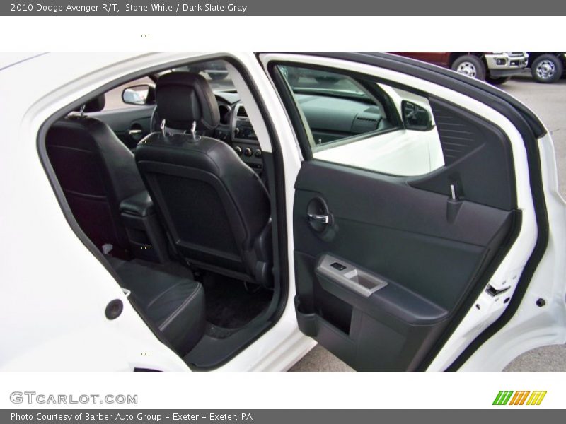 Stone White / Dark Slate Gray 2010 Dodge Avenger R/T