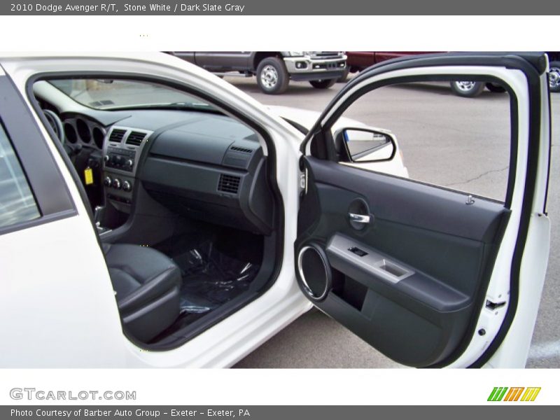 Stone White / Dark Slate Gray 2010 Dodge Avenger R/T