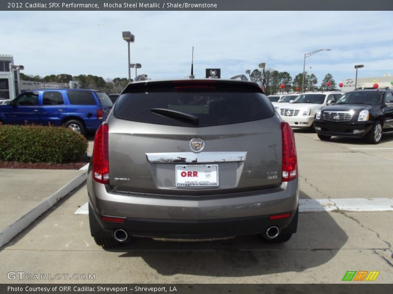 Mocha Steel Metallic / Shale/Brownstone 2012 Cadillac SRX Performance