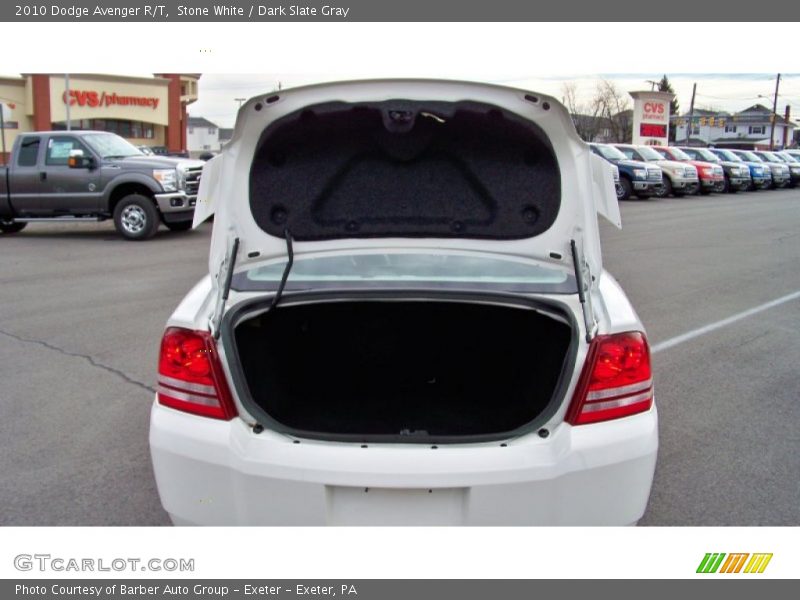 Stone White / Dark Slate Gray 2010 Dodge Avenger R/T