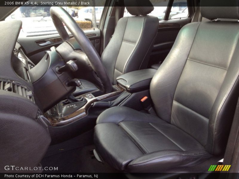 Sterling Grey Metallic / Black 2006 BMW X5 4.4i