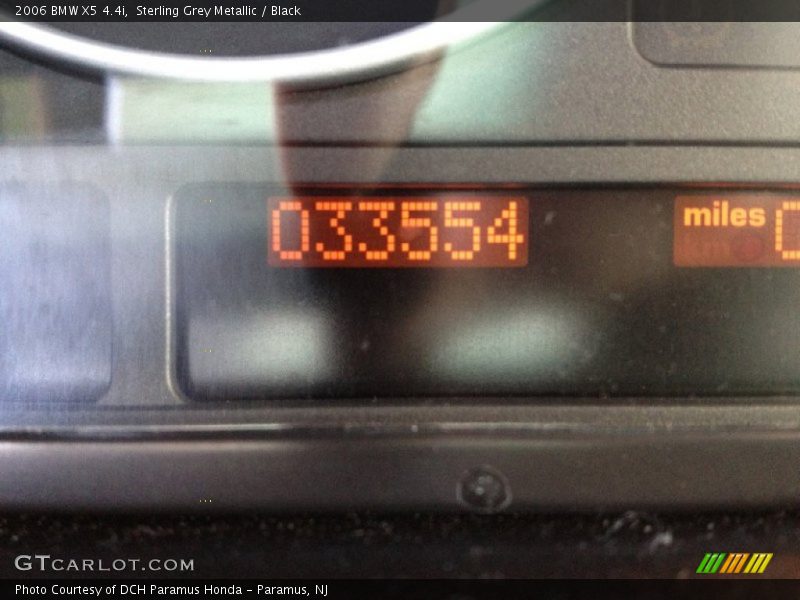 Sterling Grey Metallic / Black 2006 BMW X5 4.4i