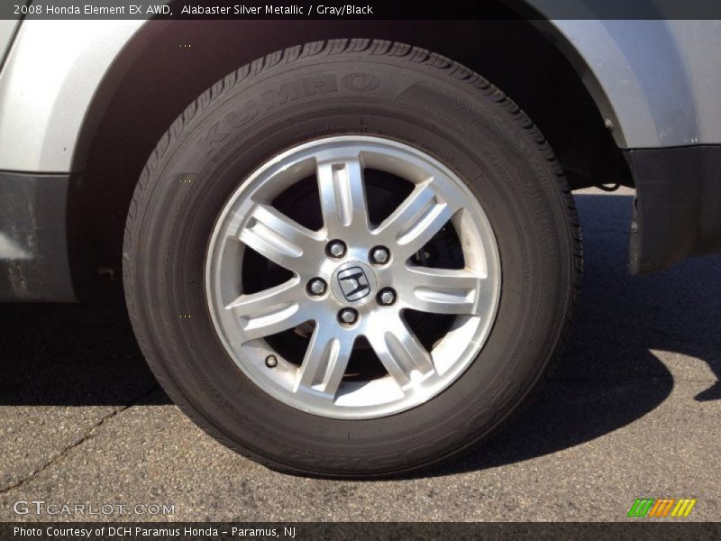 Alabaster Silver Metallic / Gray/Black 2008 Honda Element EX AWD