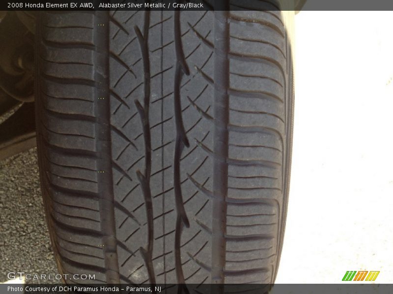 Alabaster Silver Metallic / Gray/Black 2008 Honda Element EX AWD