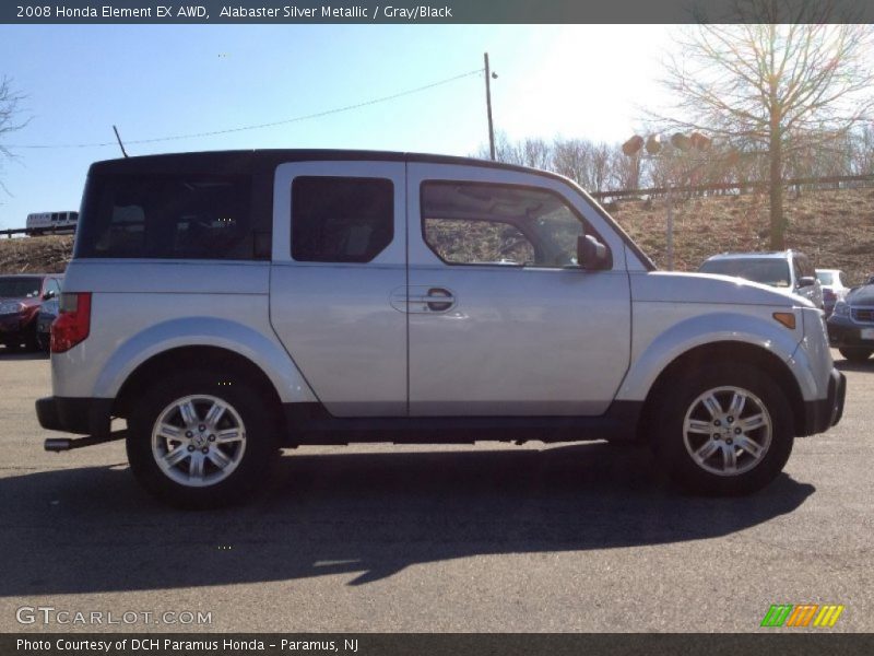 Alabaster Silver Metallic / Gray/Black 2008 Honda Element EX AWD