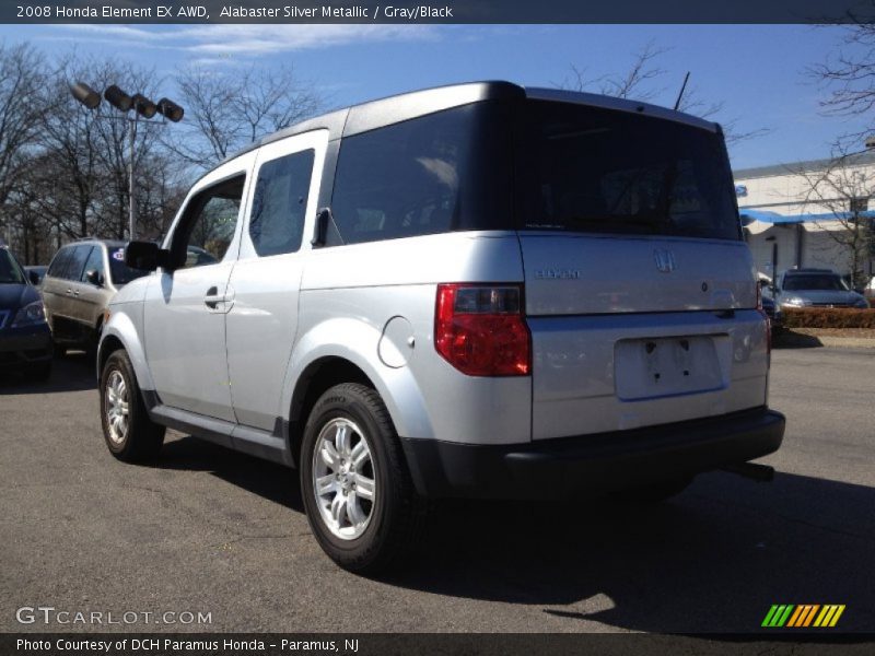 Alabaster Silver Metallic / Gray/Black 2008 Honda Element EX AWD