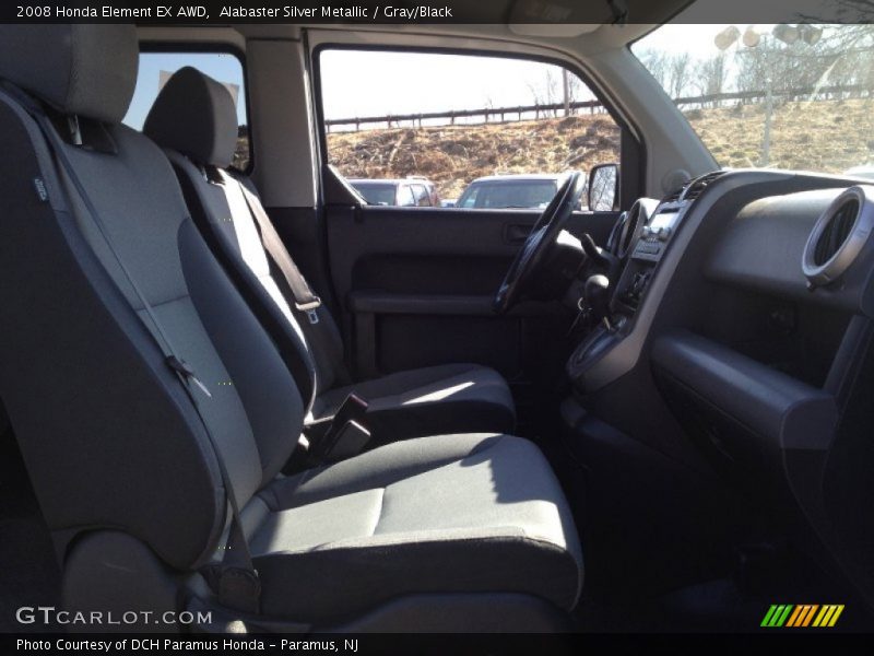 Alabaster Silver Metallic / Gray/Black 2008 Honda Element EX AWD