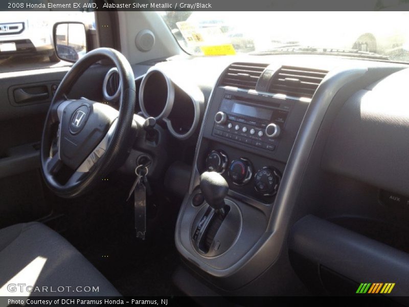 Alabaster Silver Metallic / Gray/Black 2008 Honda Element EX AWD