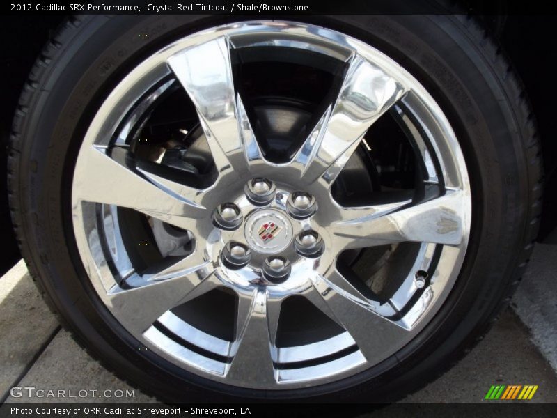 Crystal Red Tintcoat / Shale/Brownstone 2012 Cadillac SRX Performance