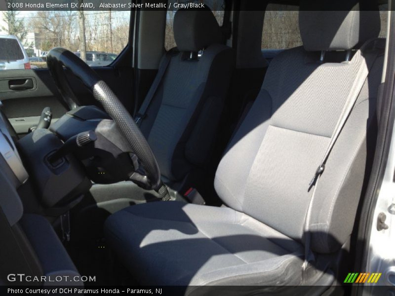 Alabaster Silver Metallic / Gray/Black 2008 Honda Element EX AWD