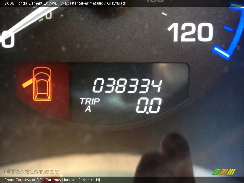 Alabaster Silver Metallic / Gray/Black 2008 Honda Element EX AWD