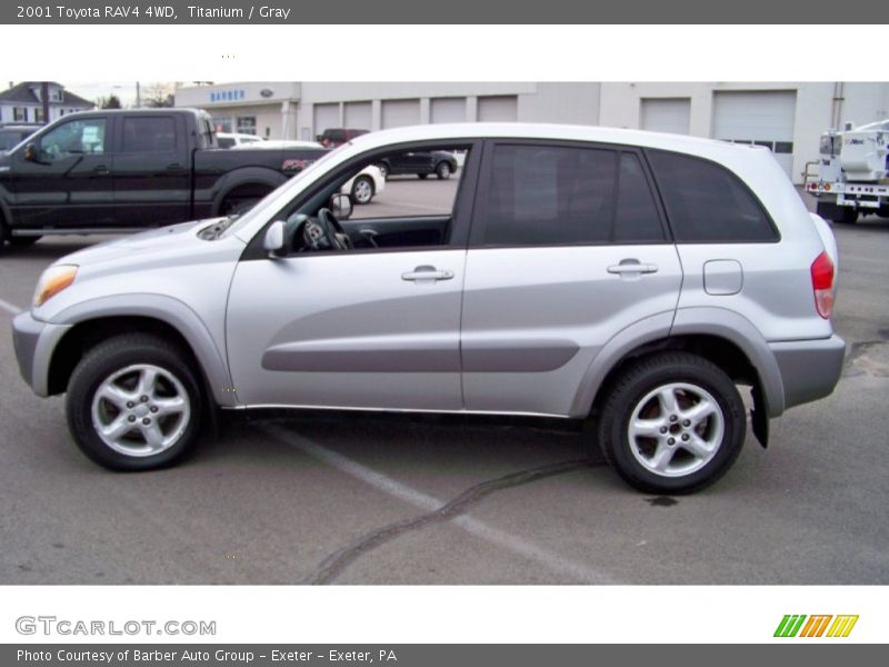 Titanium / Gray 2001 Toyota RAV4 4WD