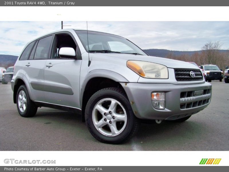 Titanium / Gray 2001 Toyota RAV4 4WD