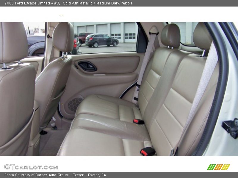 Gold Ash Metallic / Medium Dark Pebble 2003 Ford Escape Limited 4WD