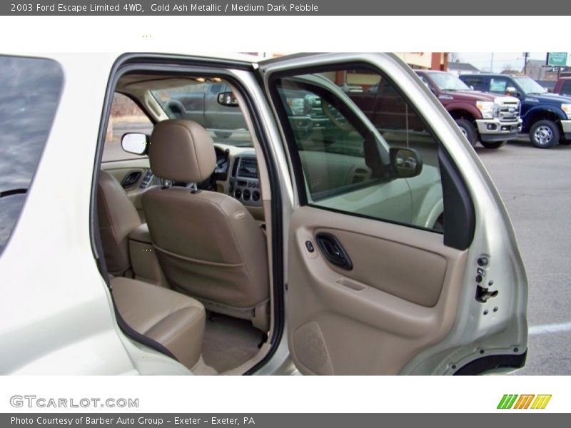 Gold Ash Metallic / Medium Dark Pebble 2003 Ford Escape Limited 4WD