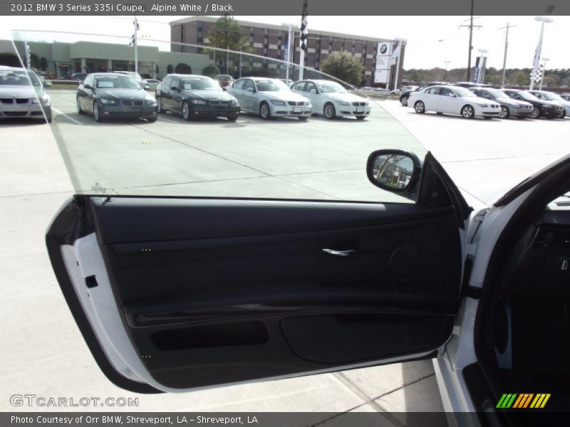 Alpine White / Black 2012 BMW 3 Series 335i Coupe