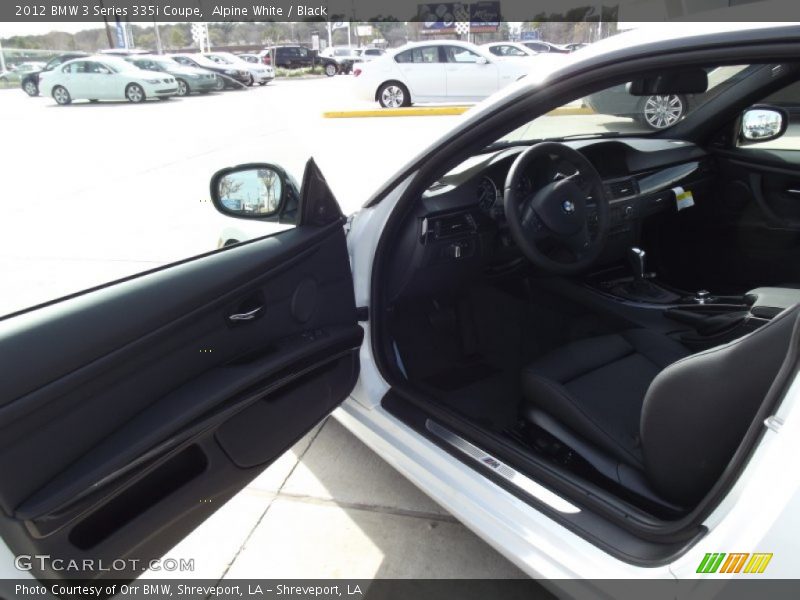 Alpine White / Black 2012 BMW 3 Series 335i Coupe