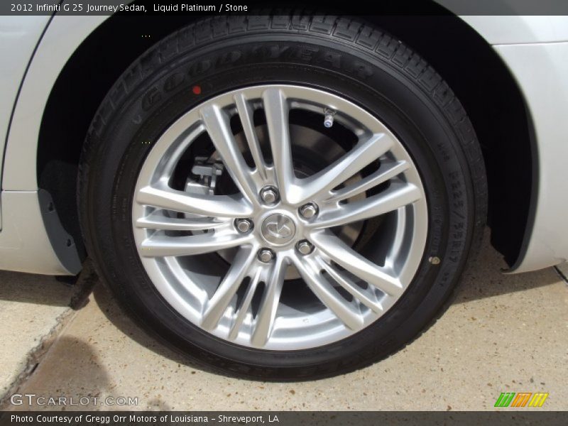  2012 G 25 Journey Sedan Wheel