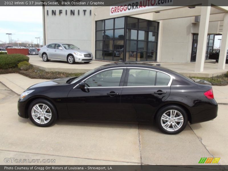 Black Obsidian / Graphite 2012 Infiniti G 37 Journey Sedan