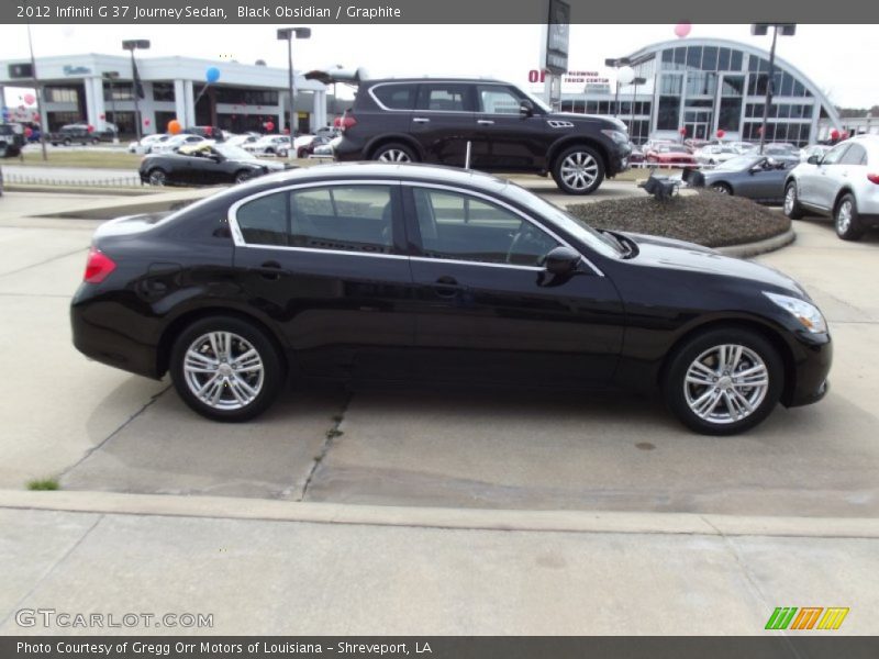 Black Obsidian / Graphite 2012 Infiniti G 37 Journey Sedan