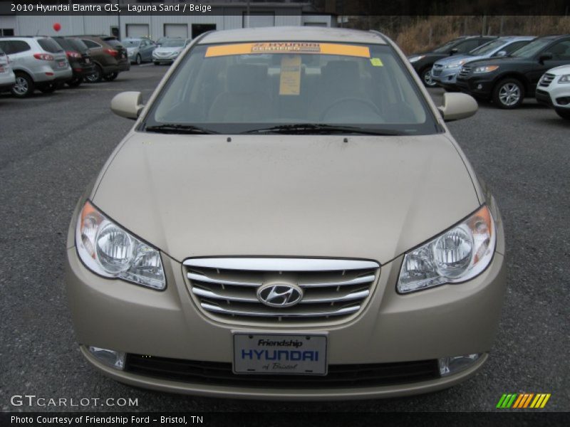 Laguna Sand / Beige 2010 Hyundai Elantra GLS